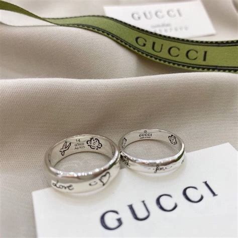 gucci big rings|gucci couple ring.